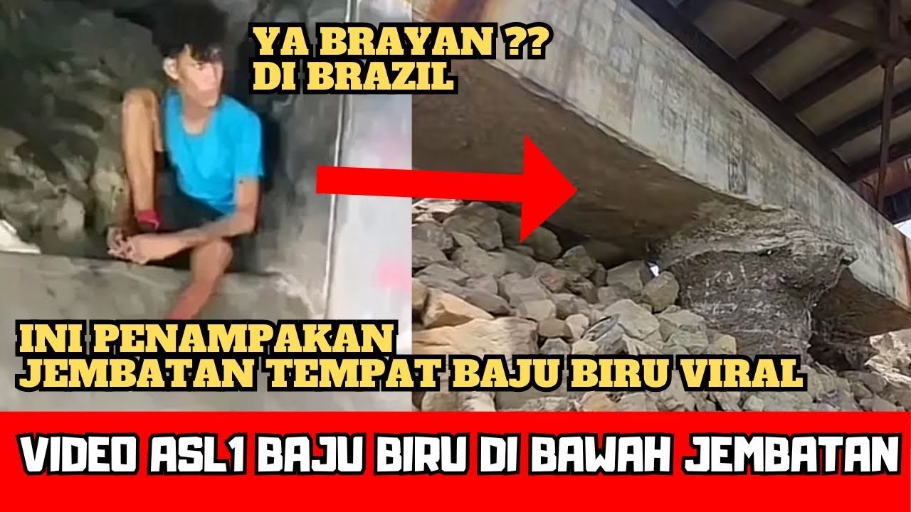 baju biru di bawah jembatan - ya brayan ya brayan brazil viral tiktok , ini Jembatan nya