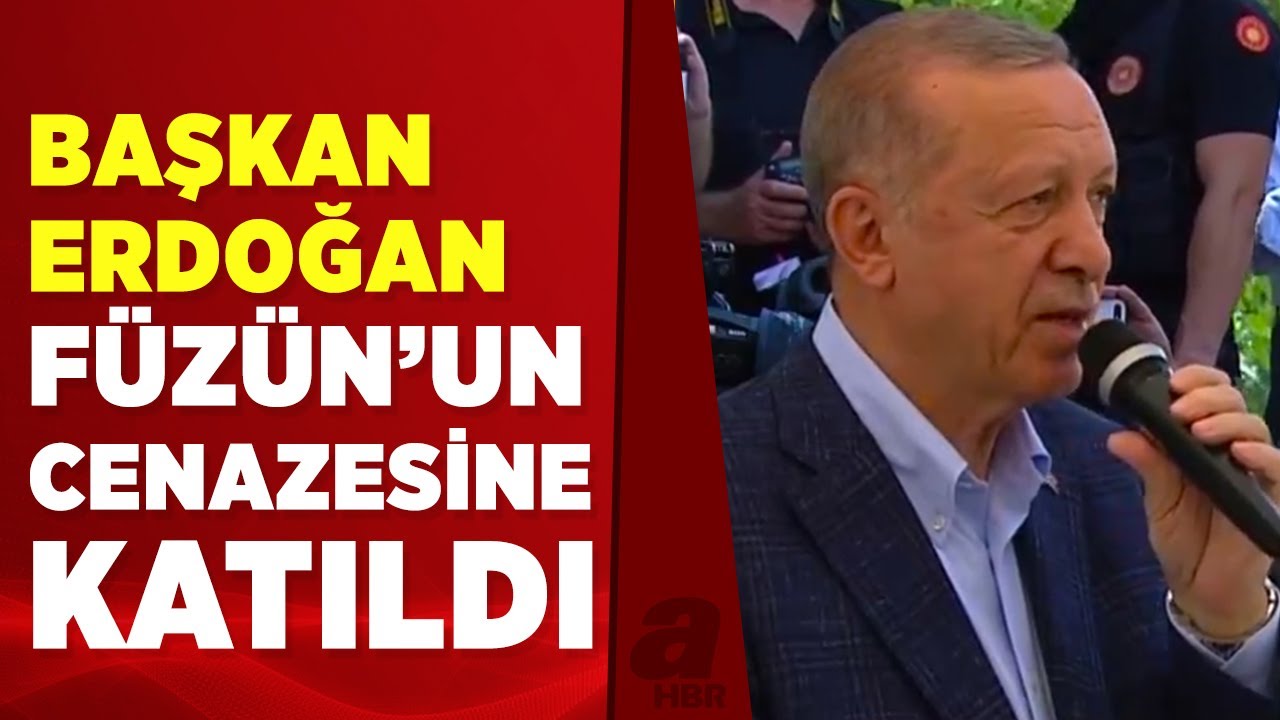 Başkan Recep Tayyip Erdoğan Hakan Hilmi Füzün'un cenaze törenine katıldı | A Haber