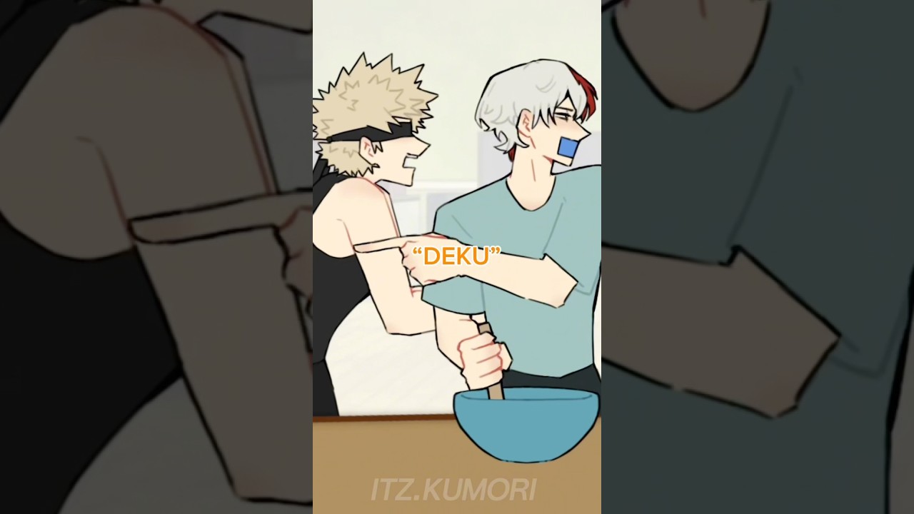 BAKING BLIND, DEAF AND MUTE PART 2! | #mha #bnha #bakugou #todoroki #deku