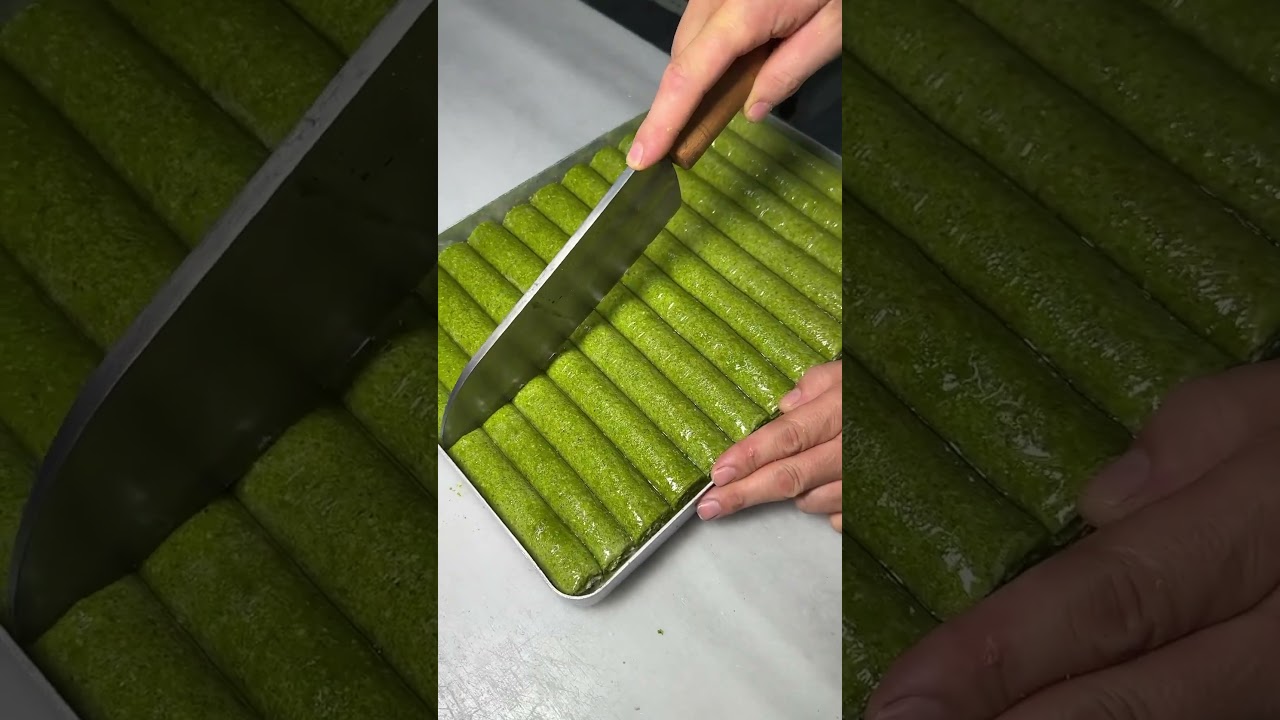 #baklava  fıstıklı sarma
