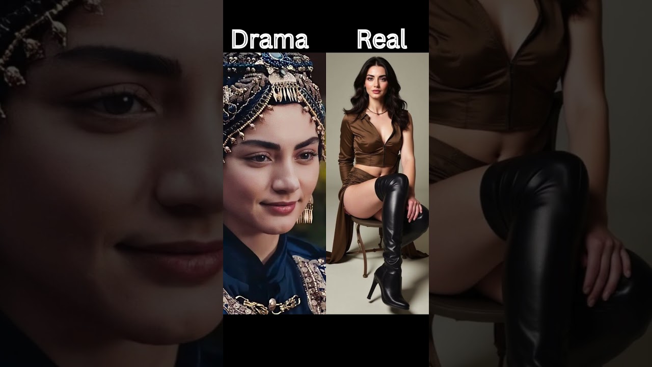 Bala Hatun🤣Ozge Torer in real life Bala Hatun real life | #season6 #kurulusosman #balahatun