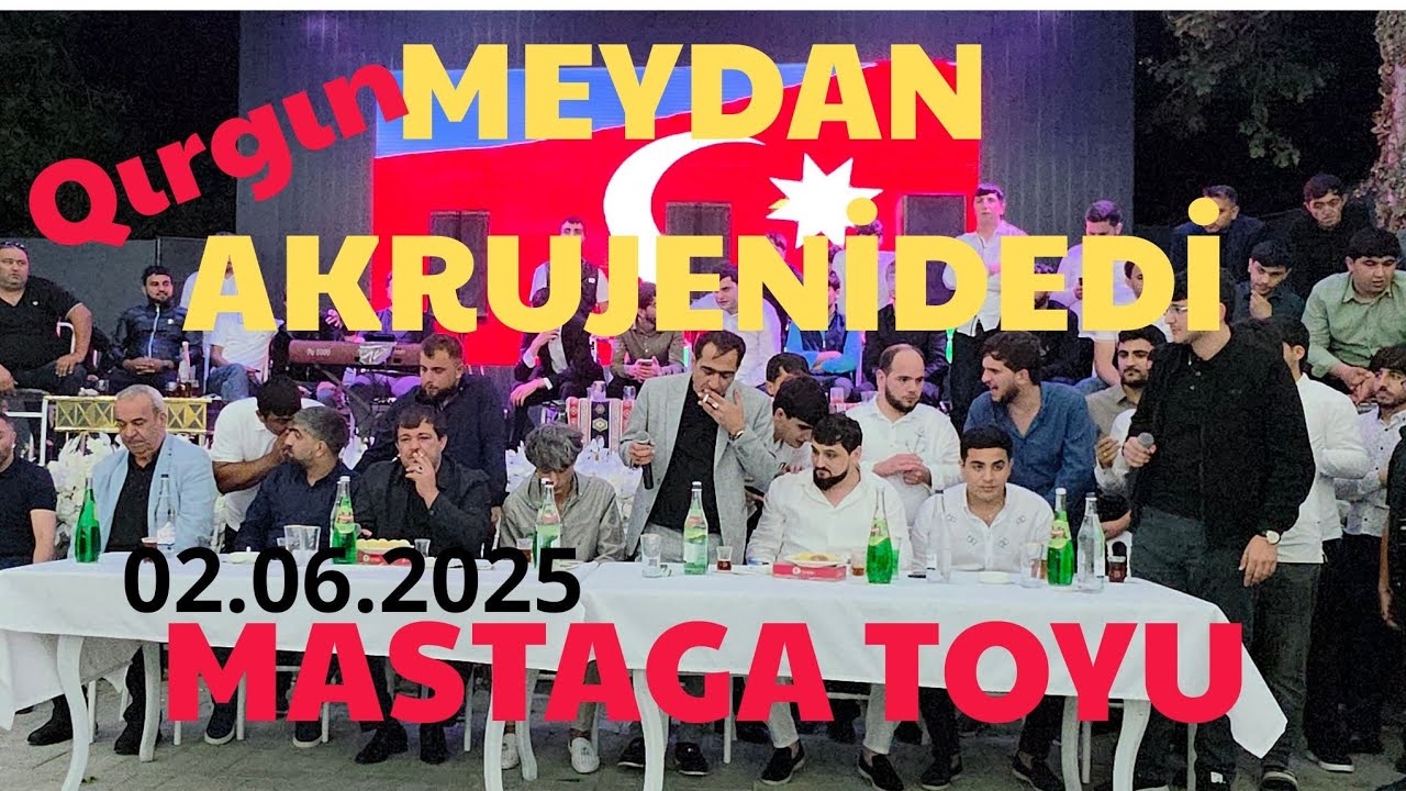 BalaEli Qafiye Acdı Meydan Cosdu | MEYDAN AKRUJENİDEDİ | Malik Mastaga Toy 02.06.2025