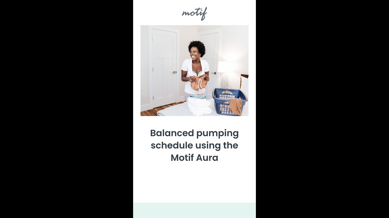 Balance Your Pumping Routine Using the Motif Aura