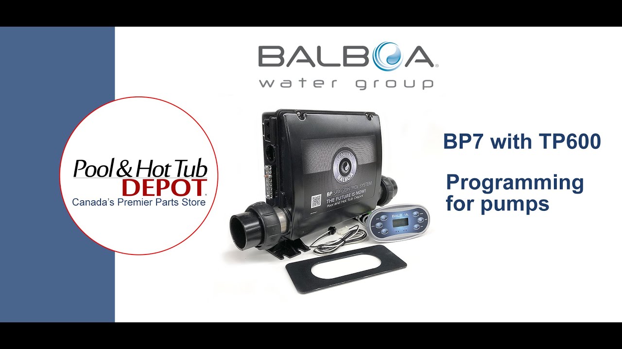 Balboa BP7 TP600 Configuration
