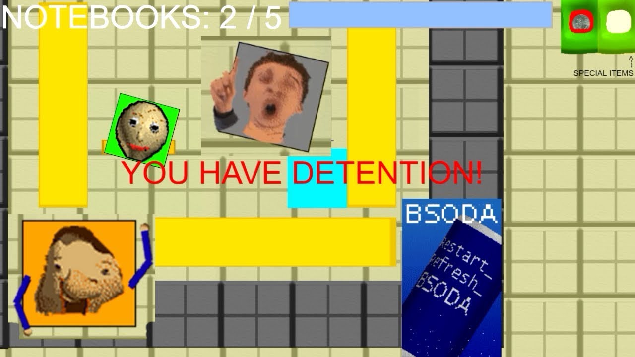 Baldi's 2D Basic In Education And Learning