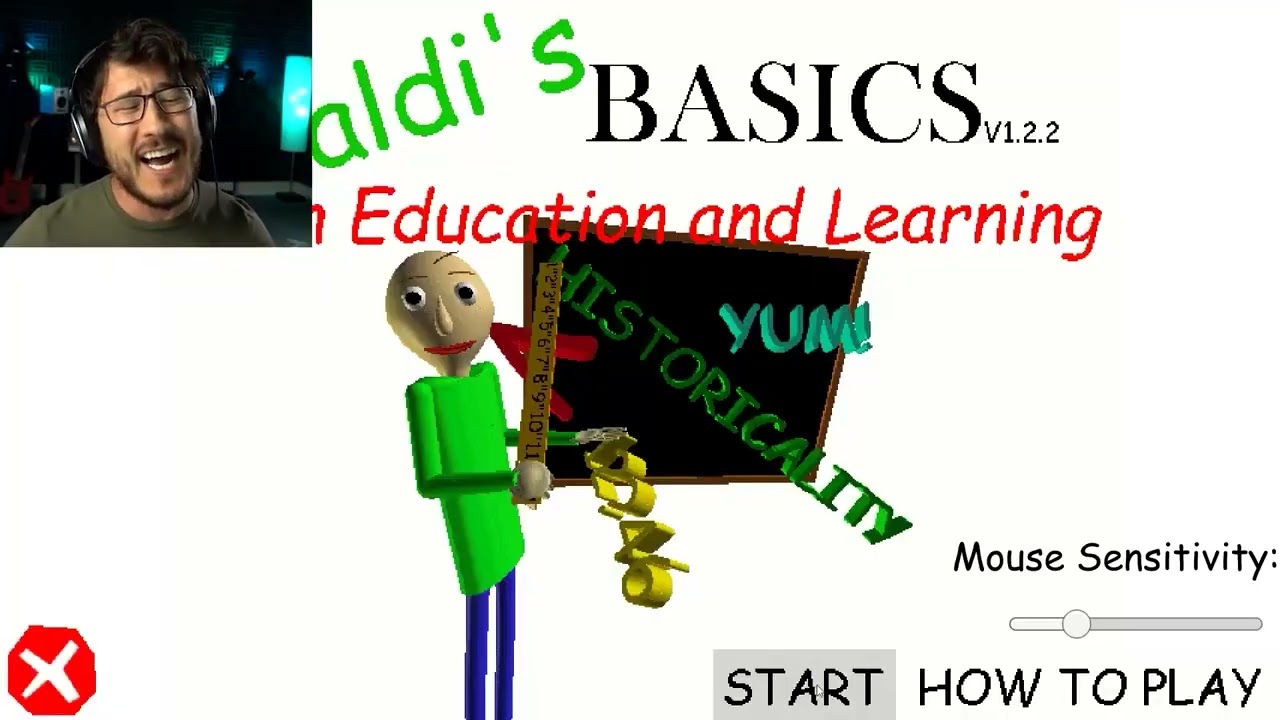 Baldi's Basics FULL GAME reverse