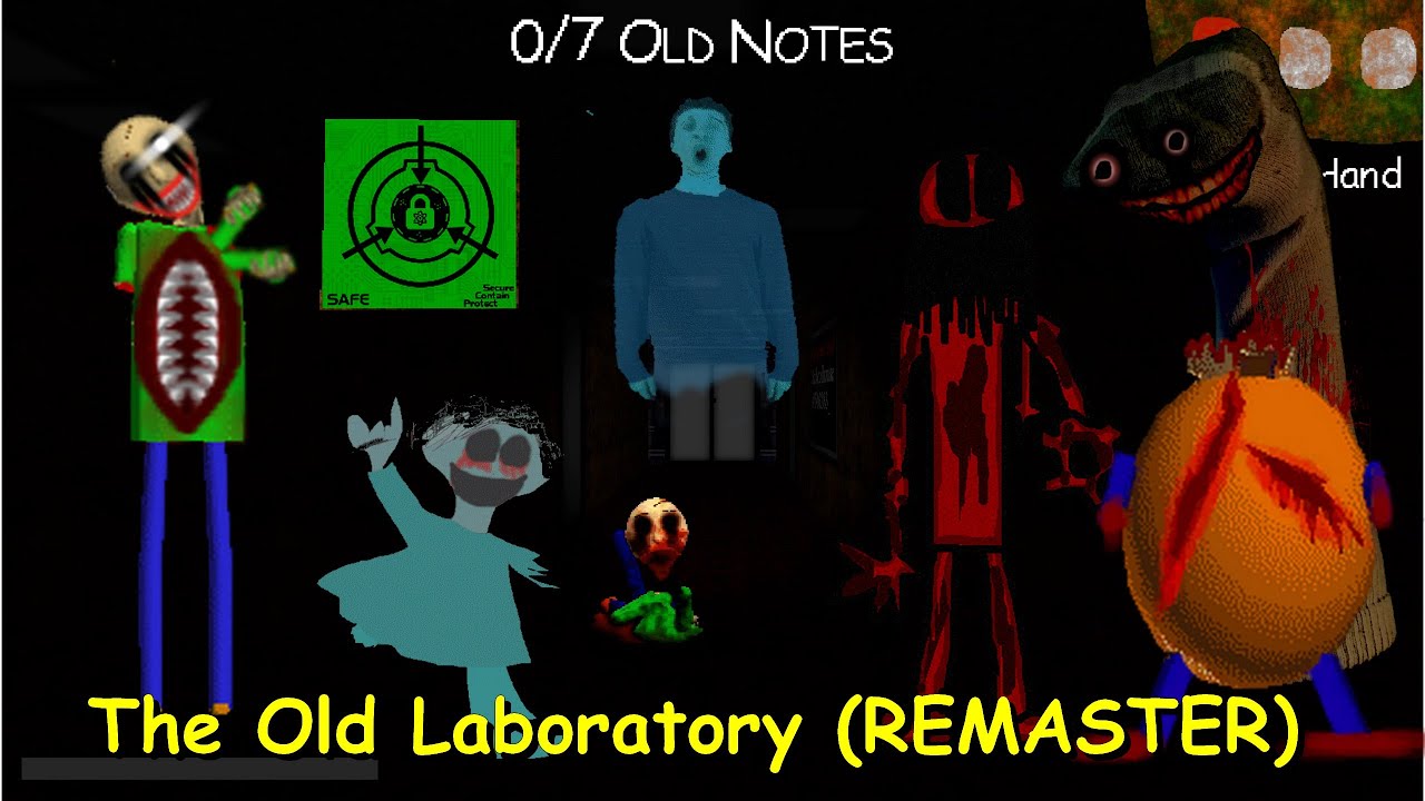 Baldi's Basics The Old Laboratory of Failure Exp.(REMASTER) (UPDATE) - Baldi's Basics Mod