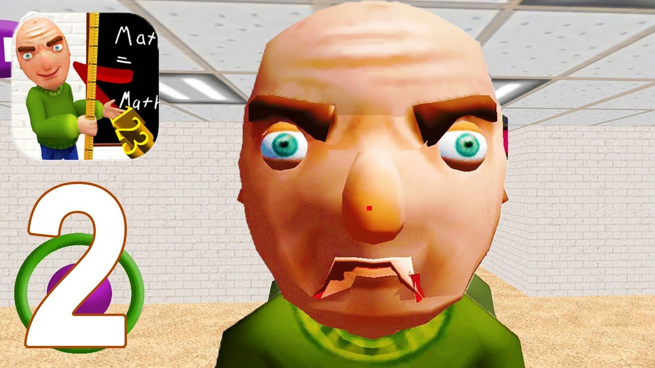 Baldi's Education in School 3D - BUGS - Jumps before Baldi Part 2 - Baldi's Basics in Education