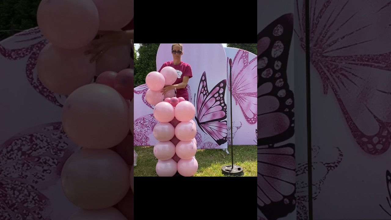Balloon Columns #shortsvideo