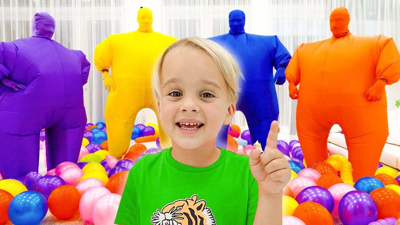 Balloons Cube Adventure for kids