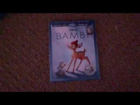 Bambi Blu ray unboxing