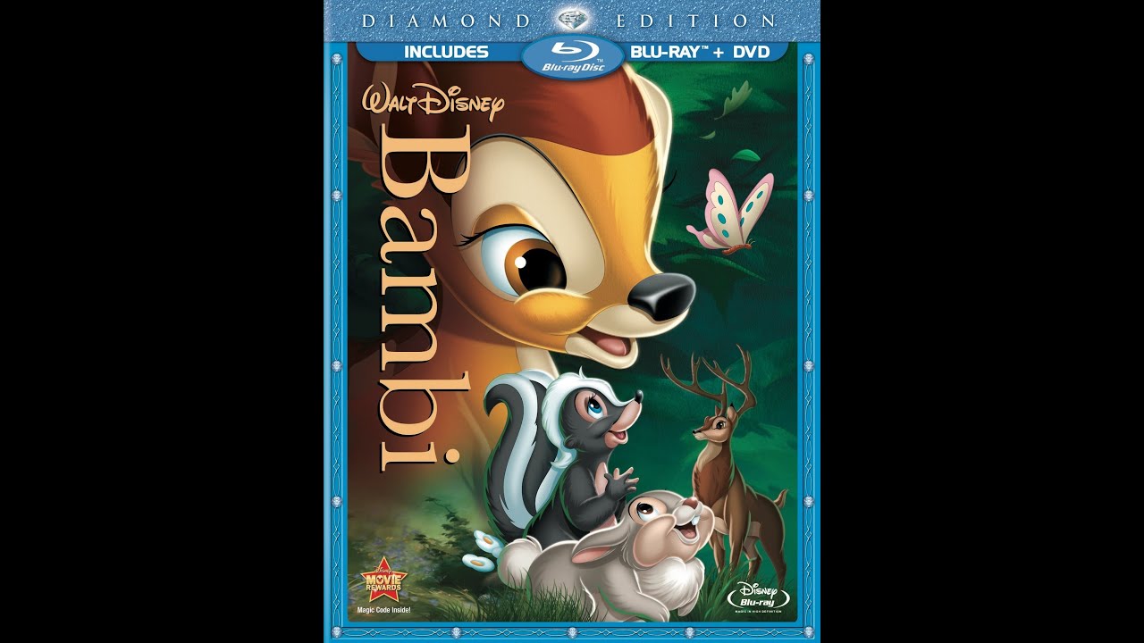 Bambi Blu-Ray Unboxing!!!