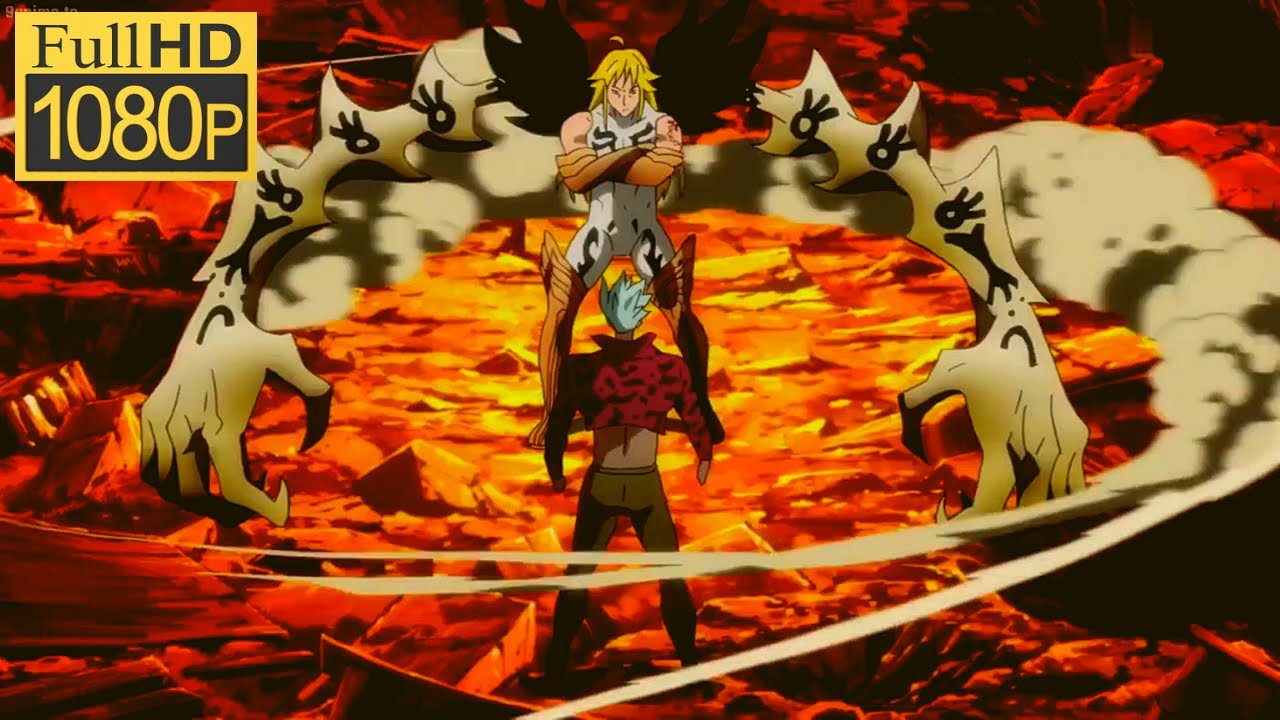 Ban Vs Demon King Meliodas | Meliodas Vs Demon King Subbed - Seven Deadly Sins Season 5 Episode 11