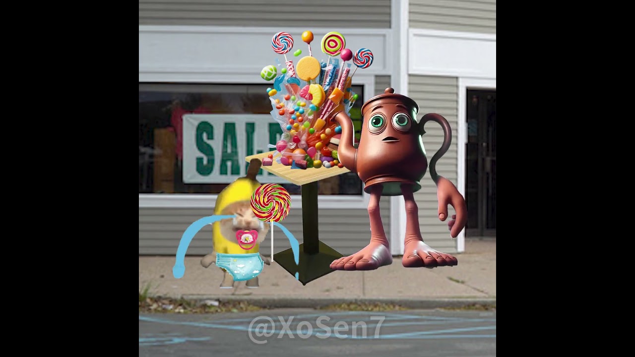 BANANA CAT 🍌🐱 BABY & BRAINROT 🍯🧂 MEMES CHAOTIE LIFE 32 #memes #cat #bananacat #brainrot #catmemes