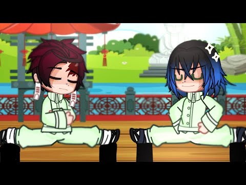 Banana split... || Gacha club || Meme || Kny || Demon slayer || Inosuke and tanjiro