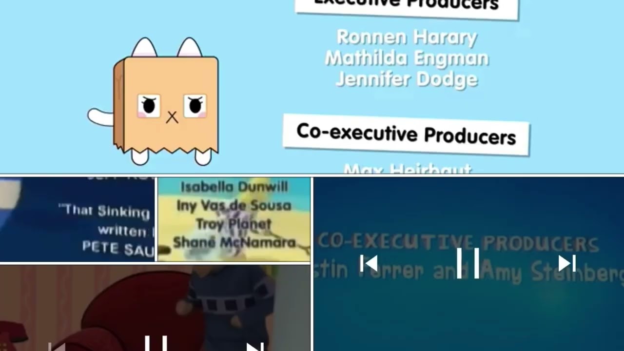 Bananas in Pyjamas, Blue’s Clues, Esme & Roy, KRBAY, LJ and Toca Life Stories Credits Remix
