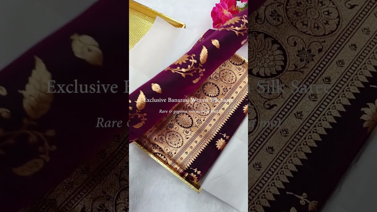 banarasi saree - different types of banarasi sarees with price | banarasi silk sarees