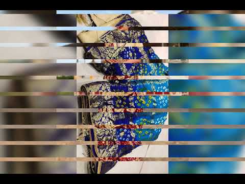 Bandhej banarasi silk saree
