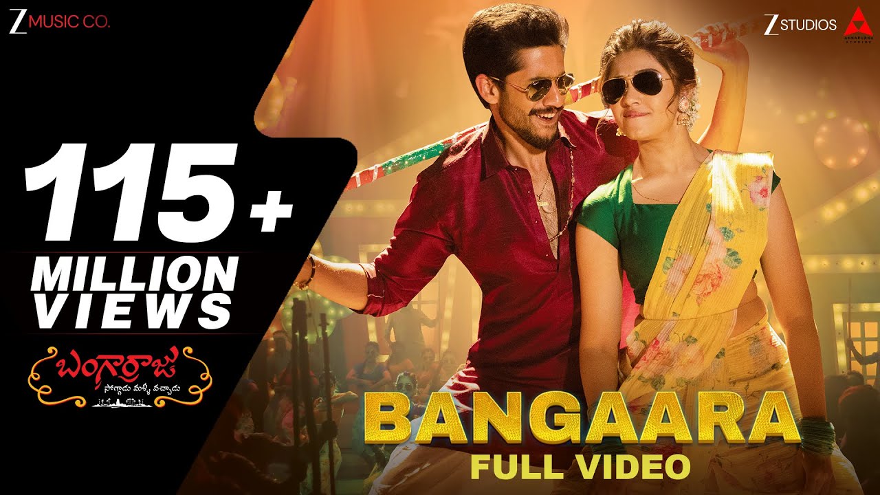 Bangaara - Full Video | Bangarraju | Akkineni Naga Chaitanya | Krithi Shetty | Anup Rubens