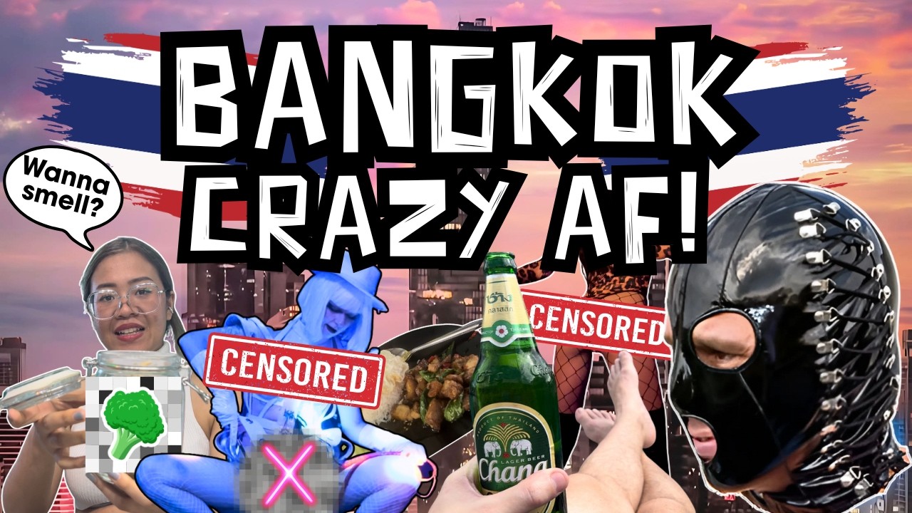 BANGKOK CRAZY AF! The Wildest City in the World?
