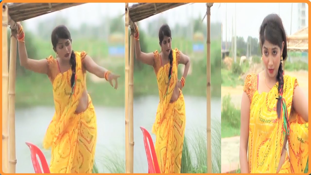 Bangladeshi Actress and Model #SamiaOthoi Saree Navel | #SareeNavel | @FIREBONGBD