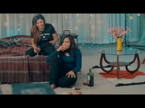 Bangladeshi Model actress smoking on bangla natok
