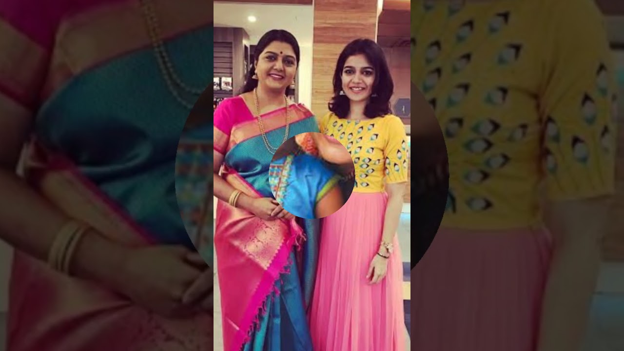 Banupriya with her beautiful daughter