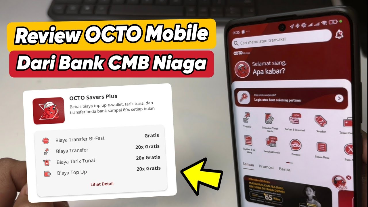Banyak Gratisnya! Review OCTO Mobile dari Bank CMB Niaga
