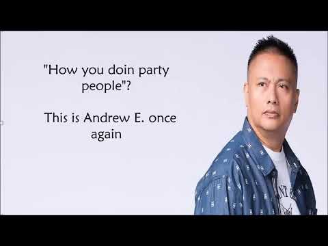Banyo Queen lyrics-Andrew E