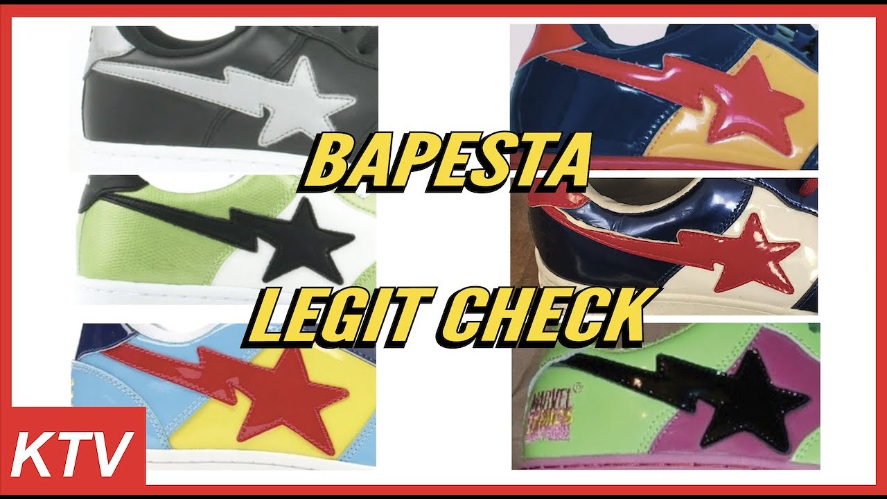 BAPESTA LEGIT CHECK FAKE vs REAL