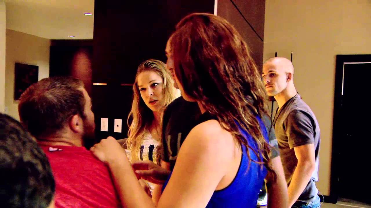 Bar Brawl: Ronda and Miesha