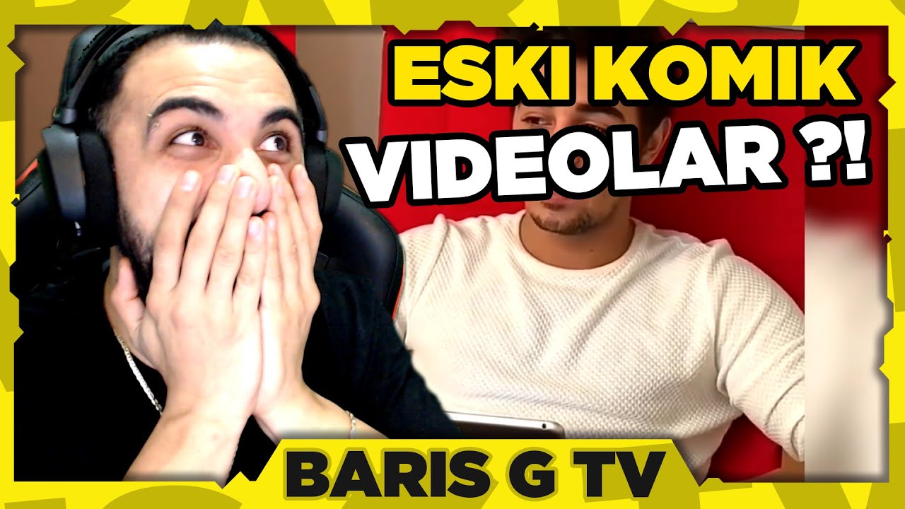 Barış G ESKİ KOMİK VİDEOLARIN DERLEMESİNİ İZLİYOR !!!