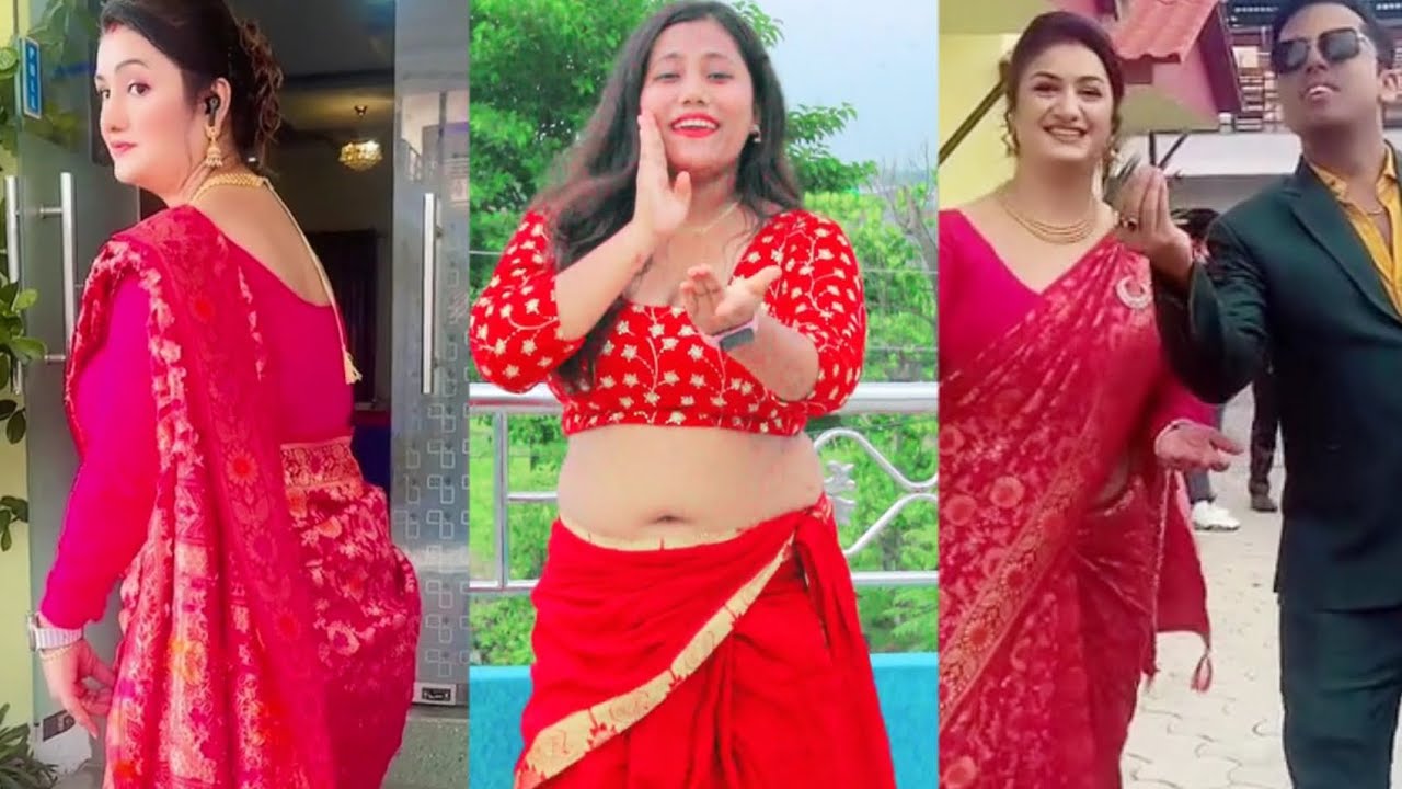 Baral santi tiktok 😍 nepali viral teej dance 2023 | Sj BoY Official | new song ( part 187 )