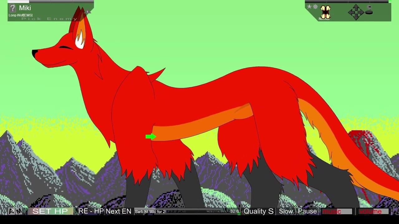 Barbftr Vore: Miki the  Red wolf