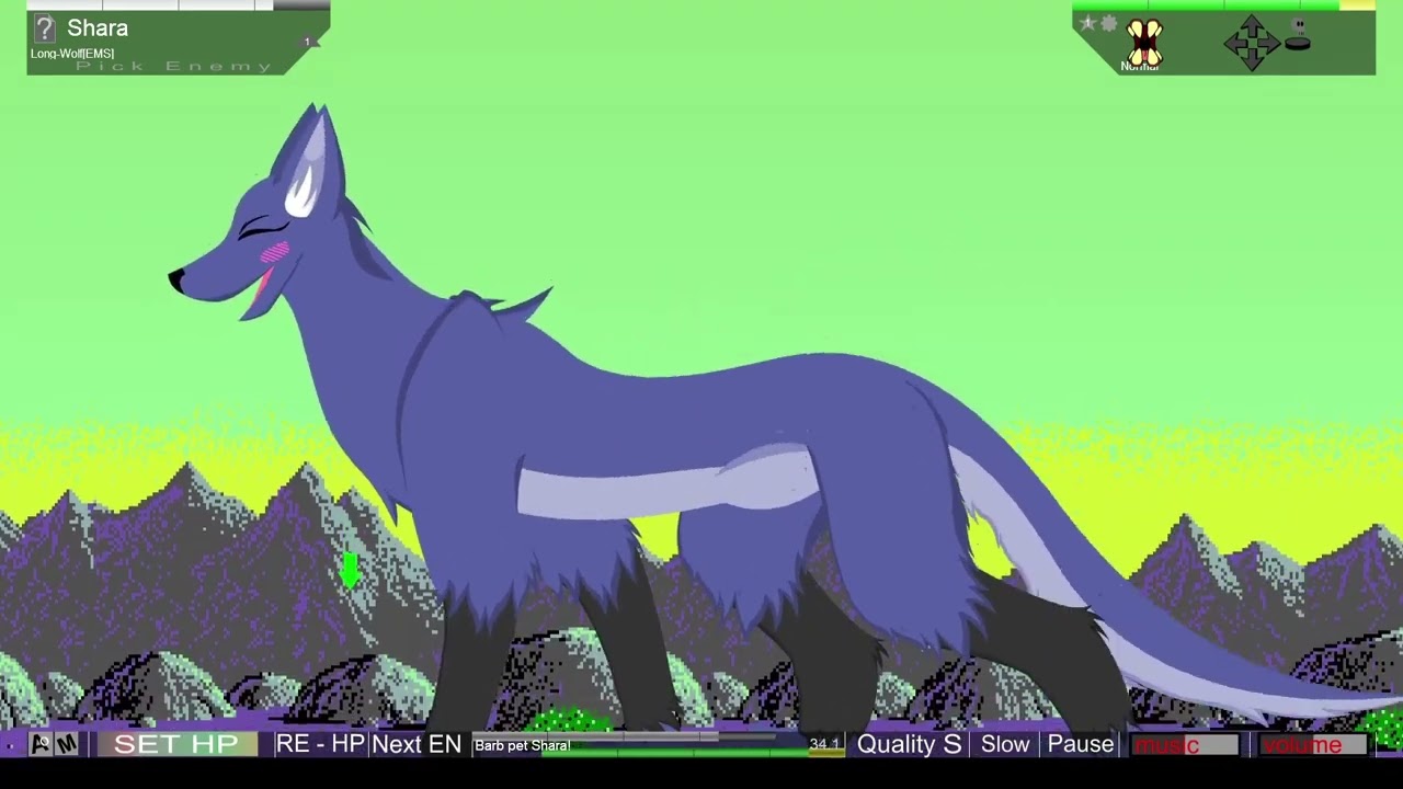 Barbftr vore: Shara the Long wolf