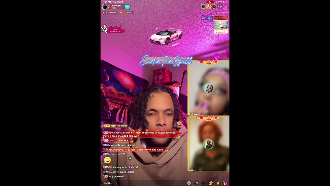 Barbie an Latenite Get into a fight 🤜🏾he kicks her out part:1