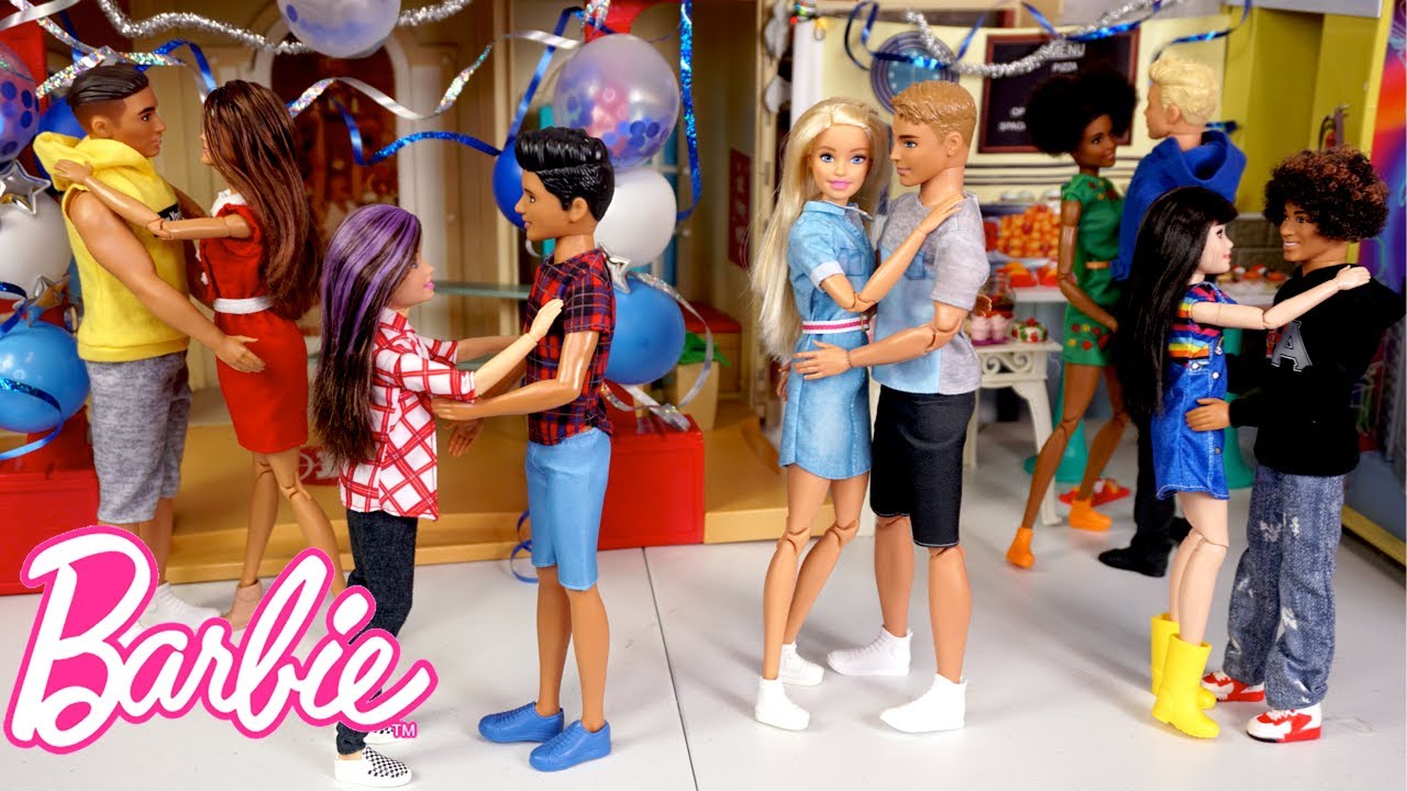 Barbie Dreamhouse Baile Escolar - Quien Sera Su Cita?