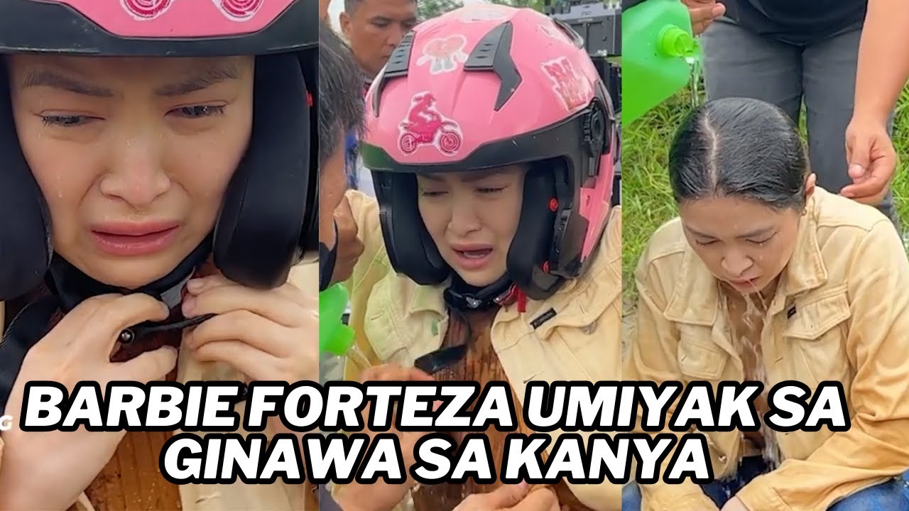 BARBIE FORTEZA UMIYAK MATAPOS HAWAKAN ANG KANYANG KATAWAN