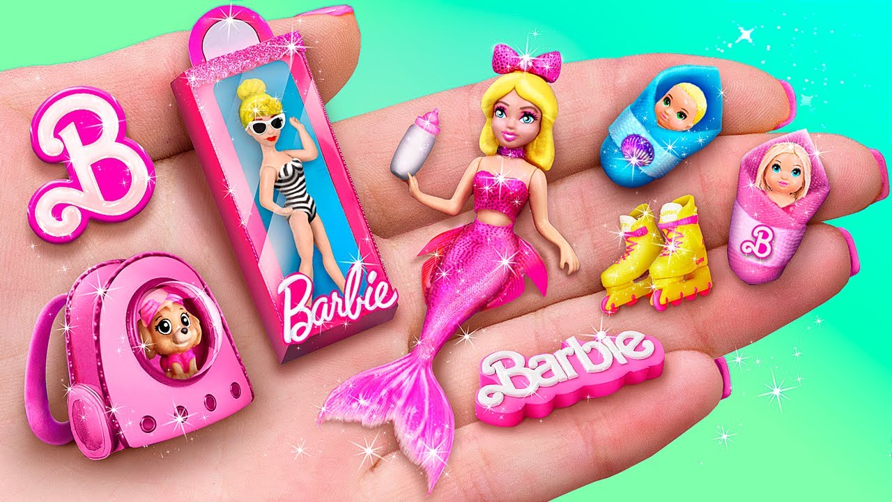 Barbie Girl Adventures/ LOL Surprise DIYs