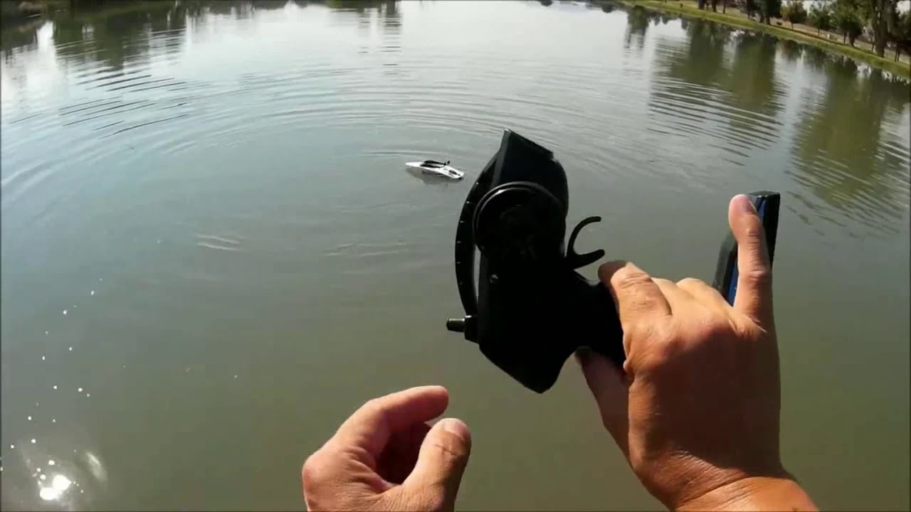 Barca cu telecomanda iUni RC Racing Boat Waterproof, Frecventa 2.4G   www.iuni.ro