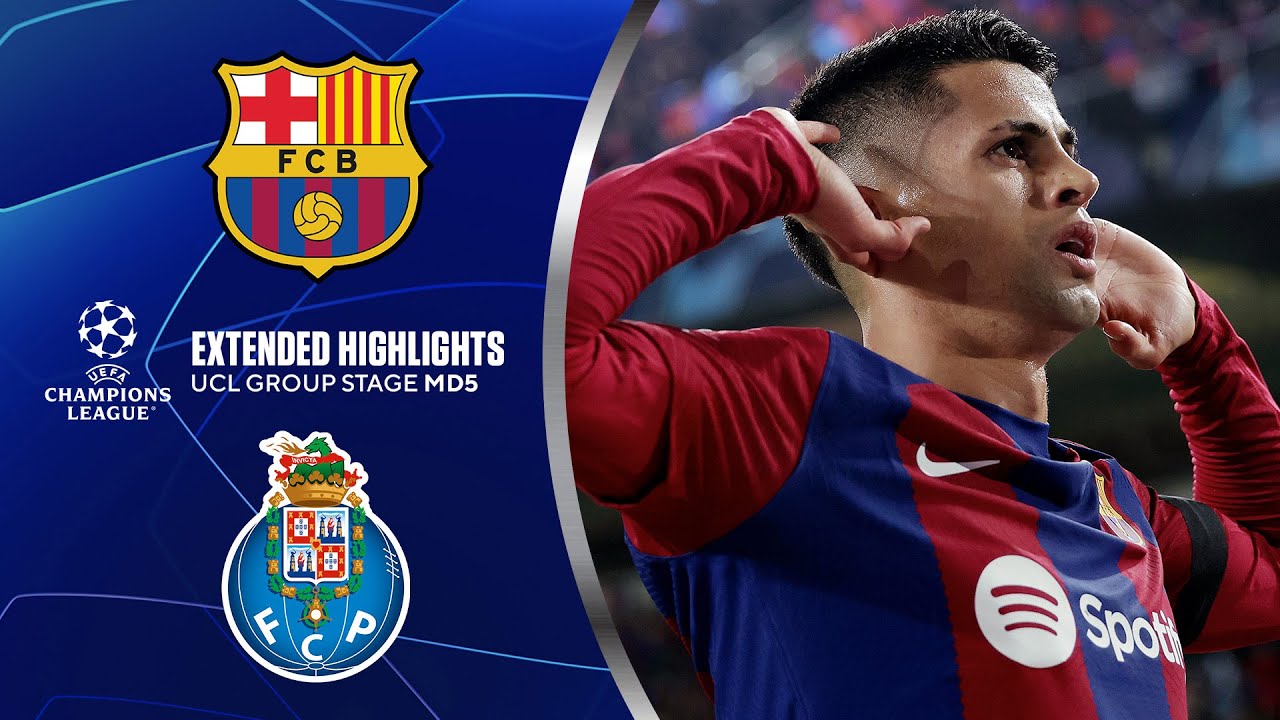 Barcelona vs. Porto: Extended Highlights | UCL Group Stage MD 5 | CBS Sports Golazo