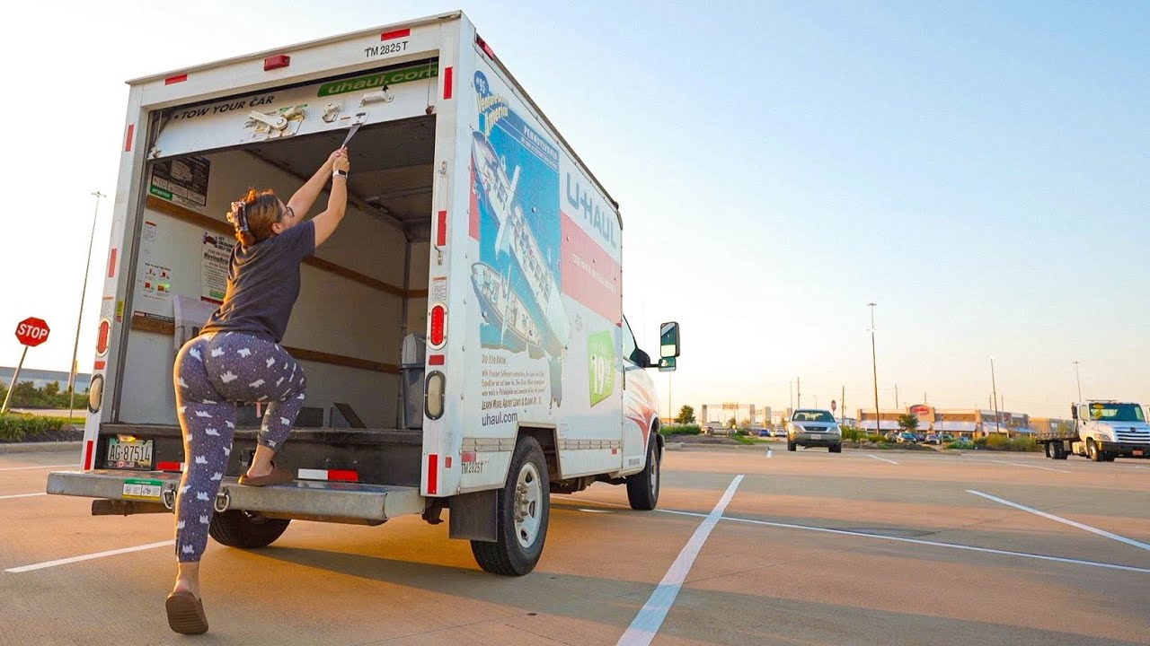 Bare U-Haul Camping * Luxury ?