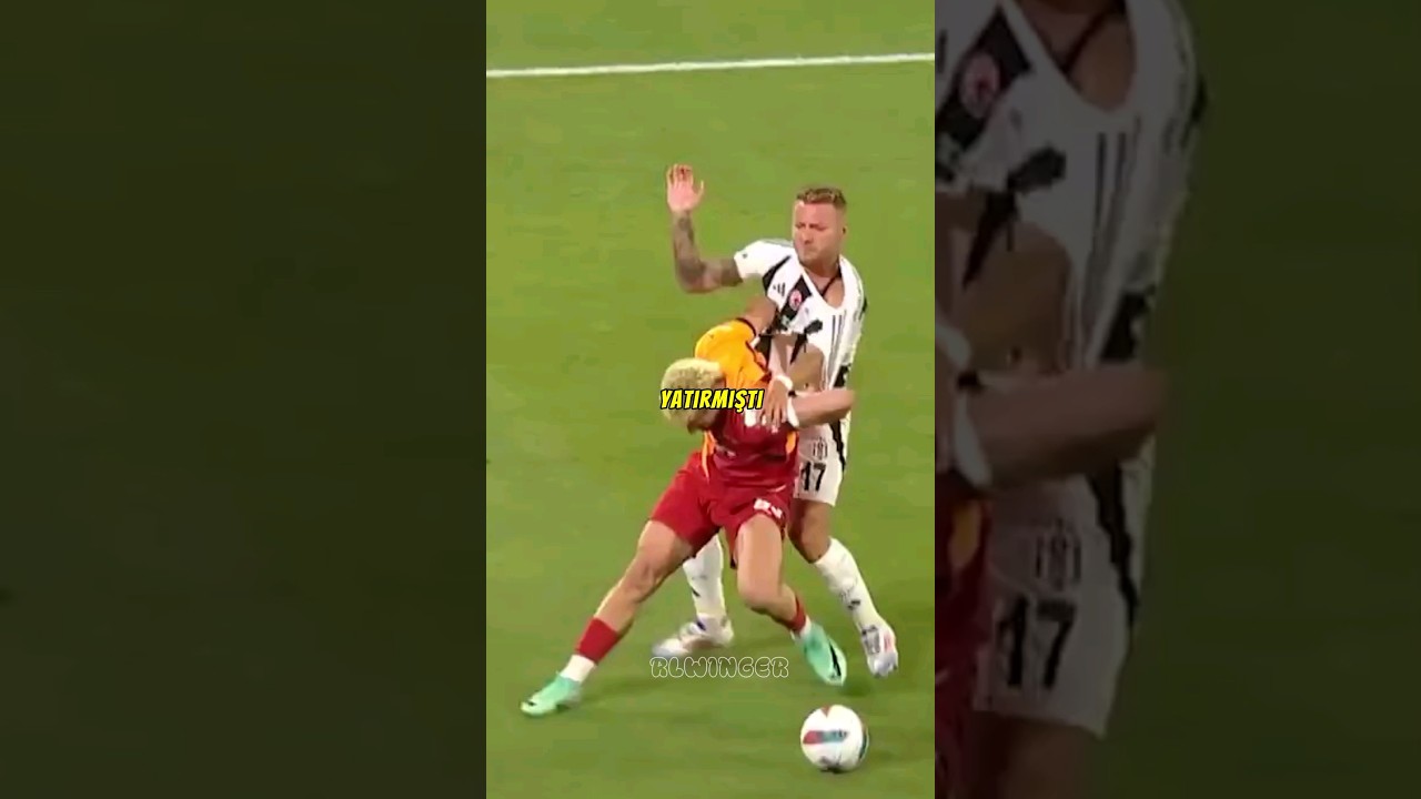 BARIŞ ALPER YILMAZ VE İMMOBİLE KAVGASI 🤯😱 #shorts #short #football