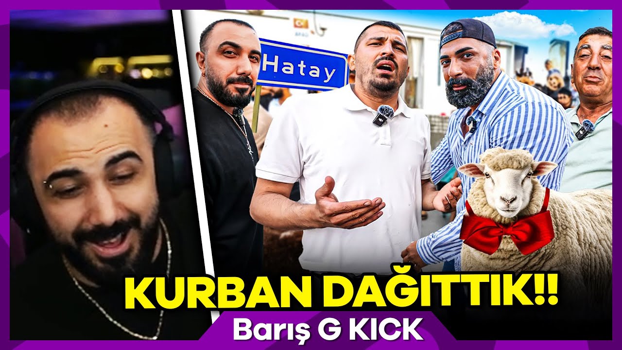 BARIŞ G - KURBANLIK DAĞITTIK !? l MAMİ EMEN & SEFA KINDIR & BARIŞ G & MURAT SUNGURTEKİN İZLİYOR