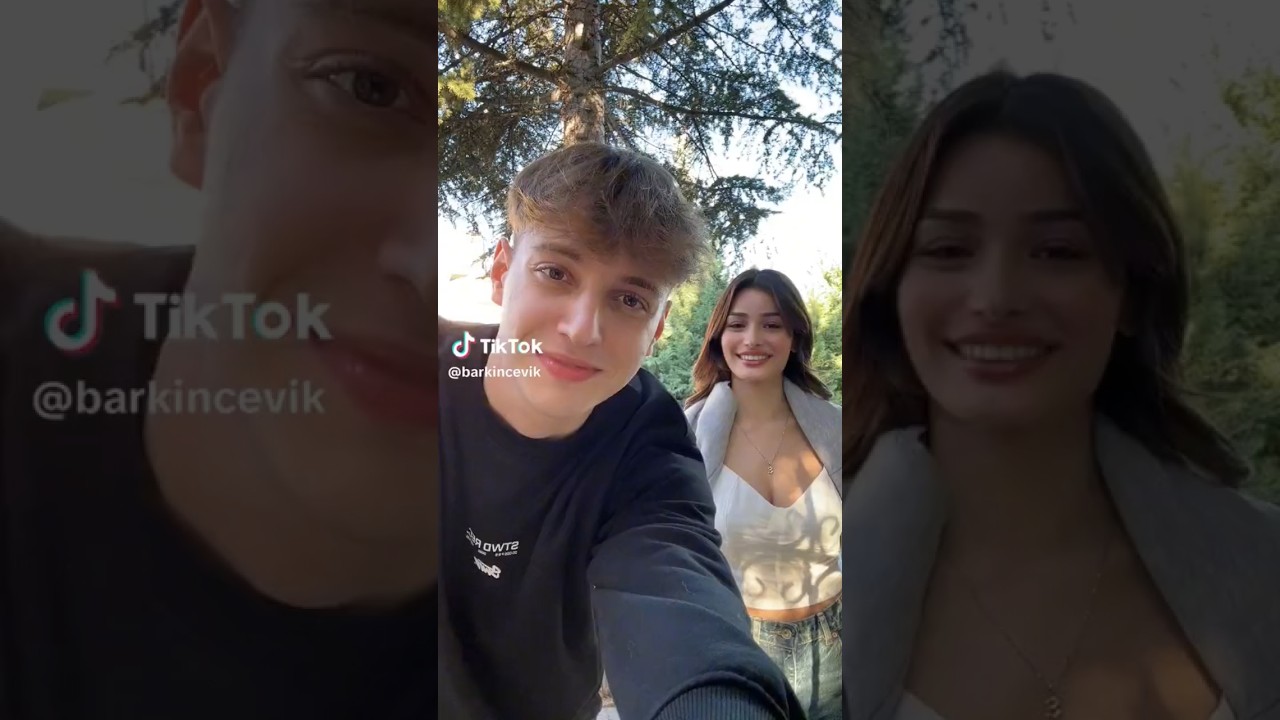 Barkın ve Selin tik tok videosu
