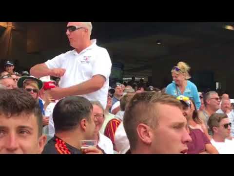 Barmy Army Kangaroo Song at the MCG