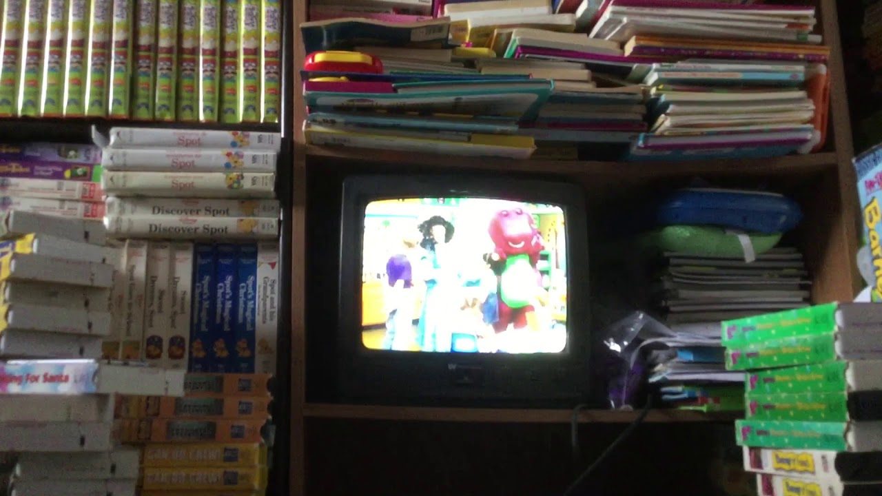 Barney & Friends Barney’s Rhymes with Mother Goose Rare 1995 VHS