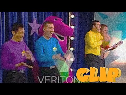 Barney & The Wiggles on The Saturday Early Show on CBS!💜💚💛 | CLIP | SUBSCRIBE