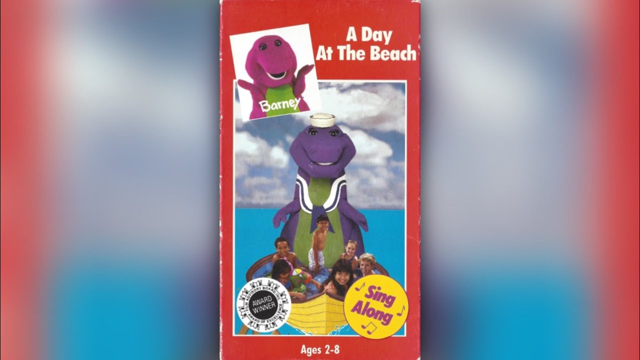 Barney: A Day at the Beach [1989] - 1992 VHS Release