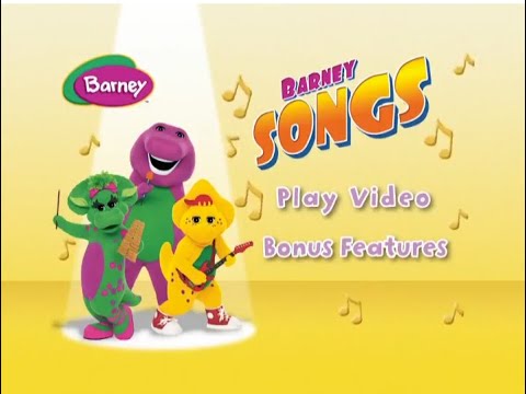 Barney: Barney Songs - All Menu Screens (2006)